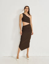 Sofía Dress Brown - Limited Edition