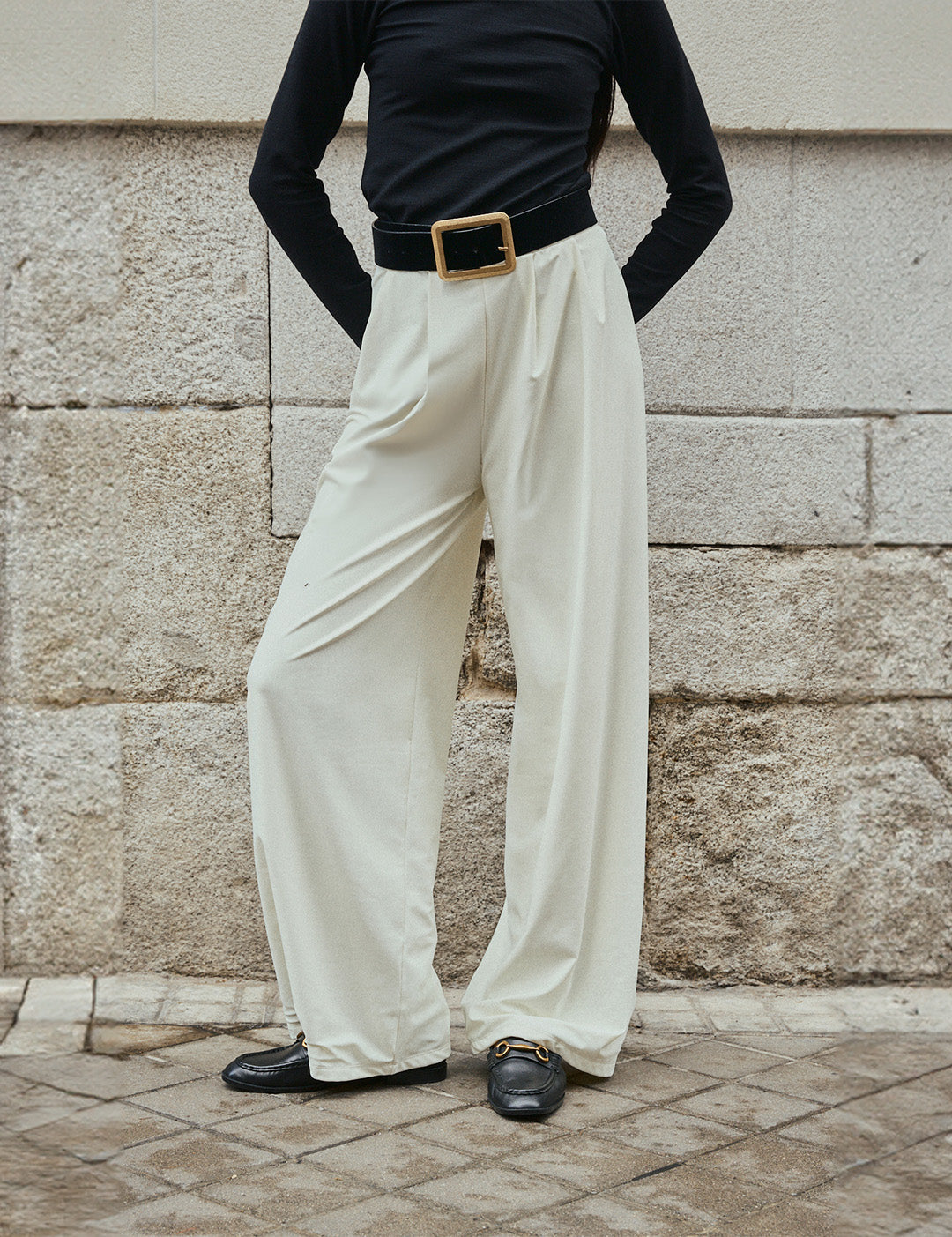 Olaya Trousers White - Limited Edition