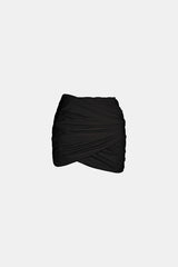 Mini gathered skirt (Limited Edition) Black - Ana