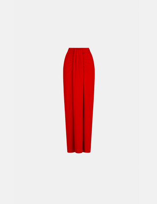 MAI - MAXI SKIRT RED