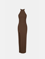 Olivia Maxi Dress Brown - Limited Edition