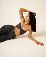 Twisted Top with Draped Detail (Limited Edition) Grey